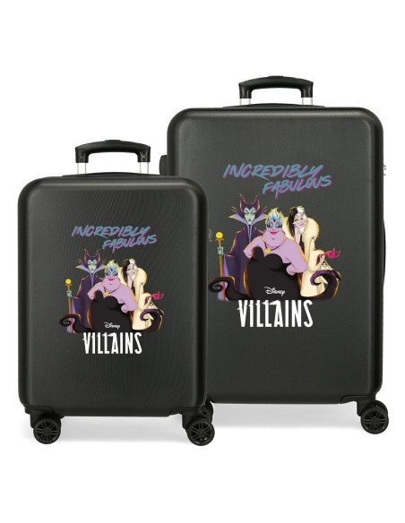 4051442 SET/2 TROLLEY  ABS 55-65CM.4R.VILLAINS INCREDIBLY FA 4051442 SET/2 TROLLEY  ABS 55-65CM.4R.VILLAINS INCREDIBLY FA