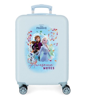 4051721 TROLLEY ABS 55CM.4R. AWESOME MOVES FROZEN 2