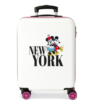 4061141 TROLLEY ABS 55CM.4R. MICKEY & MINNIE TRIP TO NEW YOR