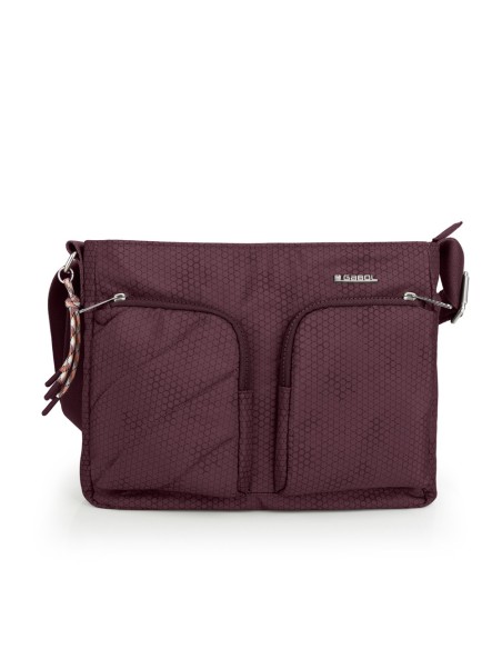Bolso Bandolera Gabol Aitana Burdeos Bolsos Mujer | Fraber