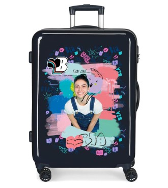 4061821 TROLLEY ABS 68CM.4R.BIA JEANS MARINO