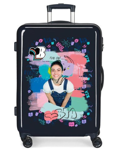 4061821 TROLLEY ABS 68CM.4R.BIA JEANS MARINO