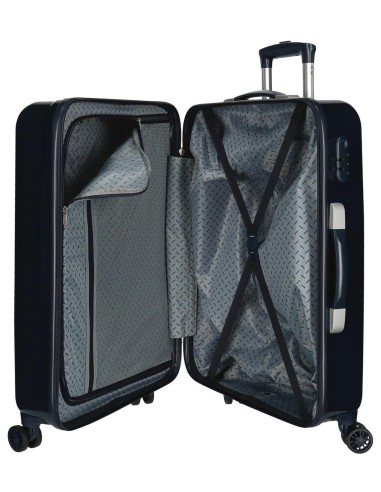 4061821 TROLLEY ABS 68CM.4R.BIA JEANS MARINO