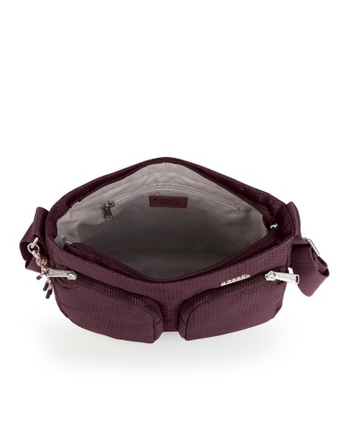 Bolso Bandolera Gabol Aitana Burdeos Bolsos Mujer | Fraber