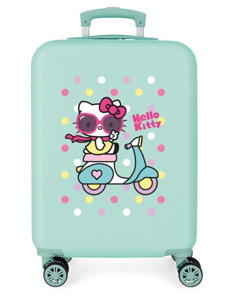 4231724 TROLLEY ABS 55CM.4R. GIRL GANG HELLO KITTY TURQUESA 4231724 TROLLEY ABS 55CM.4R. GIRL GANG HELLO KITTY TURQUESA