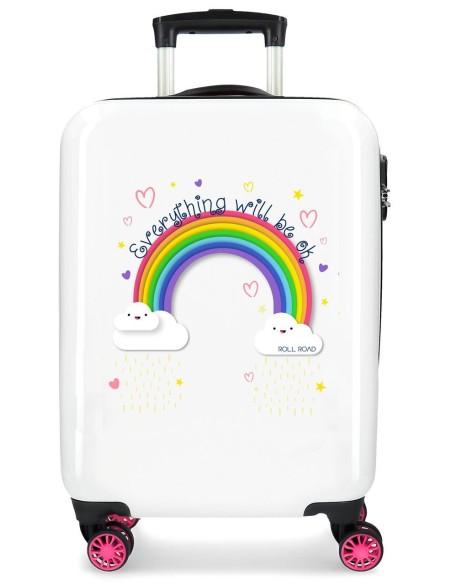 4291722 TROLLEY ABS 55CM.4R.ARCOIRIS ROLL ROAD EVERYTHING OK 4291722 TROLLEY ABS 55CM.4R.ARCOIRIS ROLL ROAD EVERYTHING OK