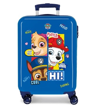 4311722 TROLLEY ABS 55CM.4R.BE HAPPY