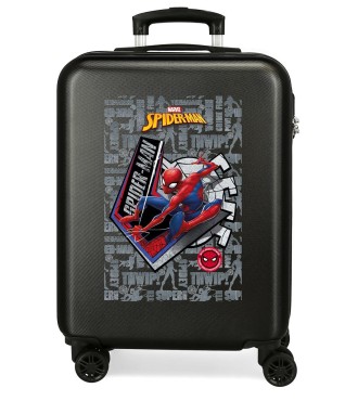 4451721 TROLLEY ABS 55CM.4R SPIDERMAN GREAT POWER NEGRO