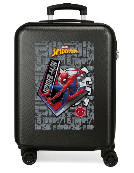 4451721 TROLLEY ABS 55CM.4R SPIDERMAN GREAT POWER NEGRO 4451721 TROLLEY ABS 55CM.4R SPIDERMAN GREAT POWER NEGRO