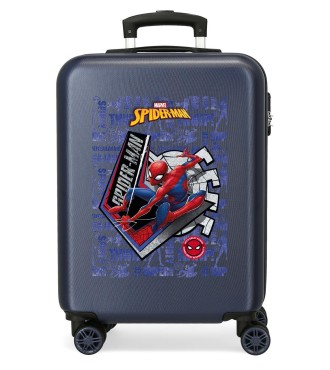 4451723 TROLLEY ABS 55CM.4R SPIDERMAN GREAT POWER MARINO