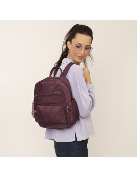Mochila Paseo Mujer Gabol Aitana Burdeos Mochila de Paseo...
