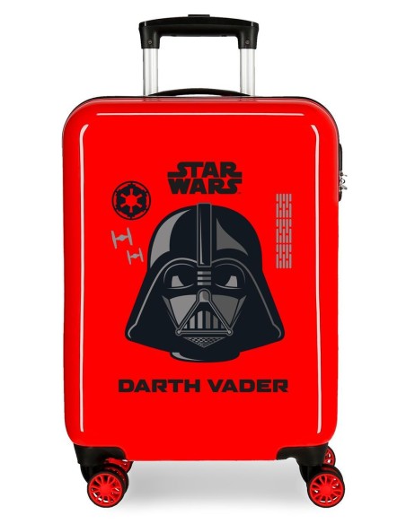 4551721 TROLLEY ABS 55CM.4R.STAR WARS DARTH VADER ROJO