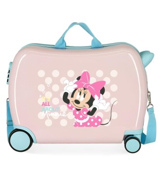 4569821 MALETA INF.ABS 4R. MINNIE PLAY ALL DAY