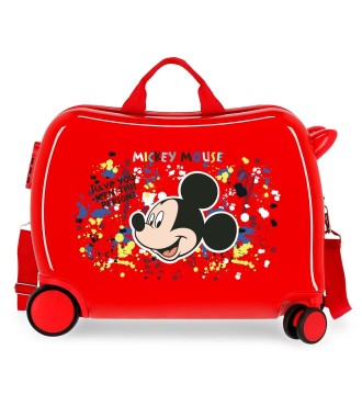 4579821 MALETA INF.ABS 4R. MICKEY COLOUR MAYHEM ROJO