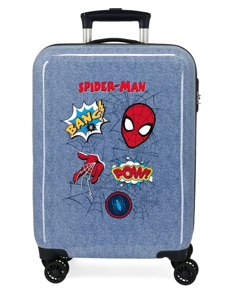4611721 TROLLEY ABS 55CM.4R. SPIDERMAN DENIM 4611721 TROLLEY ABS 55CM.4R. SPIDERMAN DENIM