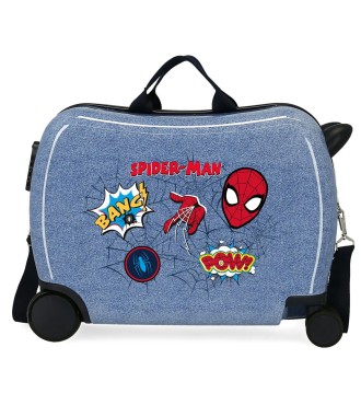 4619821 MALETA INF.ABS 4R. SPIDERMAN DENIM