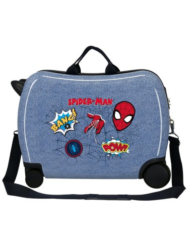 4619821 MALETA INF.ABS 4R. SPIDERMAN DENIM