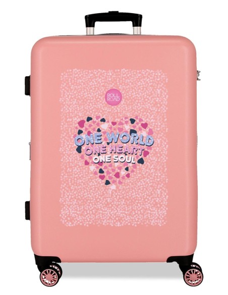 4641821 TROLLEY ABS 68CM.4R ROLL ROAD ONE WORLD 4641821 TROLLEY ABS 68CM.4R ROLL ROAD ONE WORLD