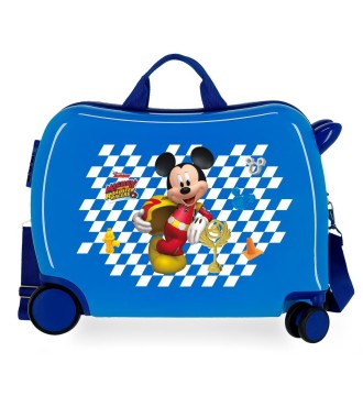 4649865 MALETA INF.ABS 4R.(2 MULTID.) GOOD MOOD MICKEY AZU