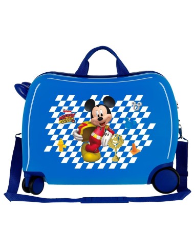 4649865 MALETA INF.ABS 4R.(2 MULTID.) GOOD MOOD MICKEY AZU