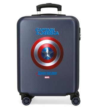 4671763 TROLLEY ABS 55CM. CAPTAIN AMERICA SKY AVENGERS