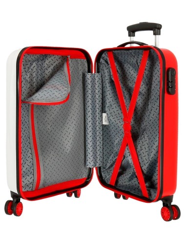 4681765 TROLLEY ABS 55CM.4R.MINNIE ENJOY THE DAY DOTS