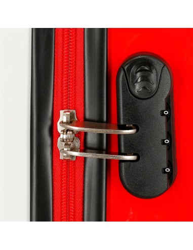 4681765 TROLLEY ABS 55CM.4R.MINNIE ENJOY THE DAY DOTS