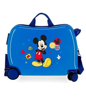 4689868 MALETA INF.ABS 4R. MICKEY ENJOY THE DAY OH BOY