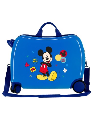 4689868 MALETA INF.ABS 4R. MICKEY ENJOY THE DAY OH BOY