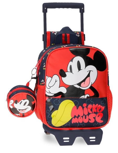 47320T1 MOCHILA ADAP.25CM.C/CARRO MICKEY MOUSE FASHION 47320T1 MOCHILA ADAP.25CM.C/CARRO MICKEY MOUSE FASHION