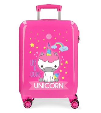 4741767 TROLLEY ABS 55CM.4R LITTLE ME UNICORN