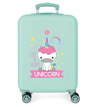 4741768 TROLLEY ABS 55CM.4R LITTLE ME UNICORN