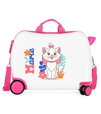 4769821 MALETA INF.ABS 4R. (2.MULTI) ARISTOCATS MARIE IN WHI