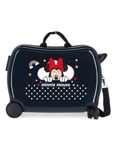 4779864 MALETA INF.ABS 4R.MINNIE RAINBOW MARINO