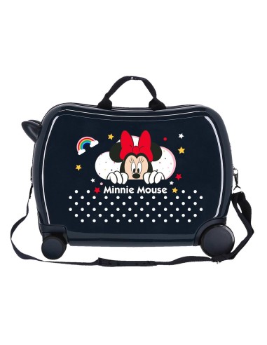 4779864 MALETA INF.ABS 4R.MINNIE RAINBOW MARINO