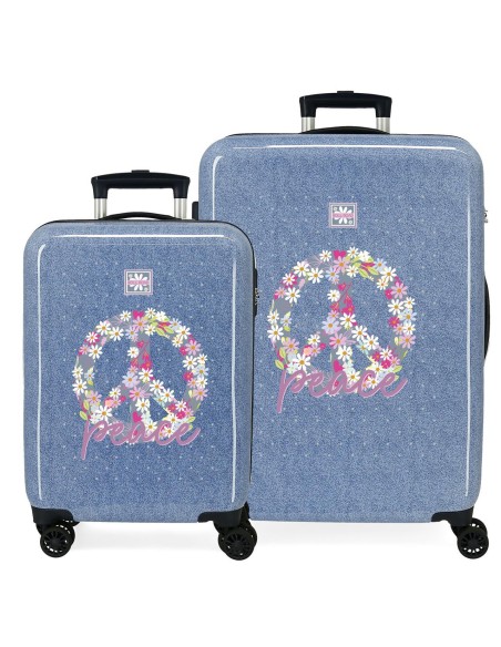 4861921 SET/2 TROLLEY  ABS 55-68CM.4R.ROLL ROAD PEACE 4861921 SET/2 TROLLEY  ABS 55-68CM.4R.ROLL ROAD PEACE