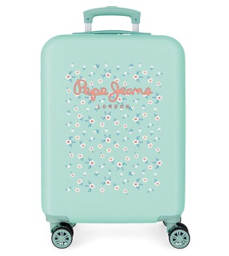 6421122 TROLLEY ABS 55CM. 4R. PJL LESLIE TURQUESA