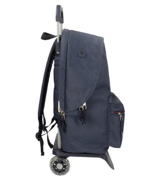 64624T1 MOCHILA PORTAORDENADOR 2C. ADAP. 44CM. C/CARRO PJL A 2