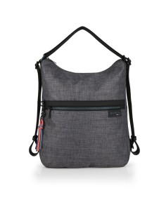 Mochila Bolso Mujer Gabol Shani Gris Mochilas Mujer | Fraber