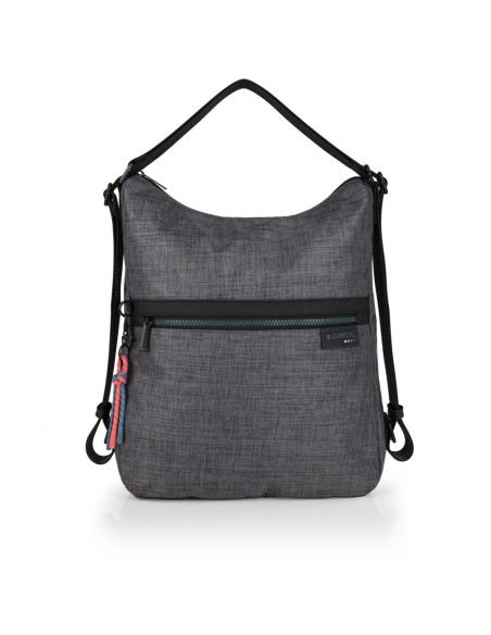 Mochila Bolso Mujer Gabol Shani Gris Mochilas Mujer | Fraber