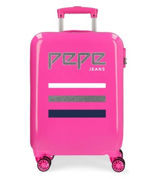 6521161 TROLLEY ABS 55CM.4R.PJL WORLD FUXIA
