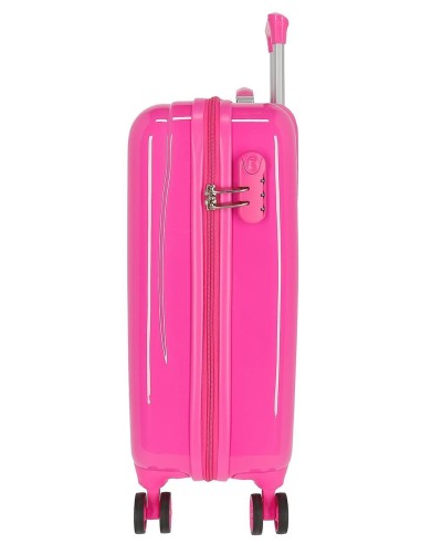 6521161 TROLLEY ABS 55CM.4R.PJL WORLD FUXIA
