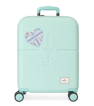 6618625 TROLLEY ABS 55CM.C/EXP. 4R. PJL NEREA TURQUESA