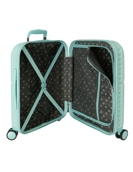 6619125 TROLLEY ABS 55CM.4R.PJL NEREA TURQUESA