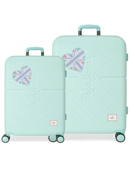 6619525 SET/2 TROLLEY  ABS 55-70CM.4R.PJL NEREA TURQUESA 6619525 SET/2 TROLLEY  ABS 55-70CM.4R.PJL NEREA TURQUESA