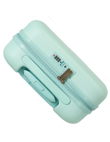 6619525 SET/2 TROLLEY  ABS 55-70CM.4R.PJL NEREA TURQUESA