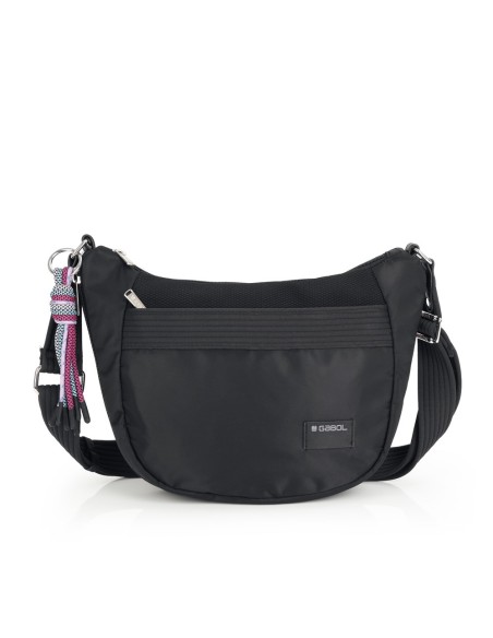 Bolso Bandolera Gondola Expandible Gabol Aroa Bolsos Muje...