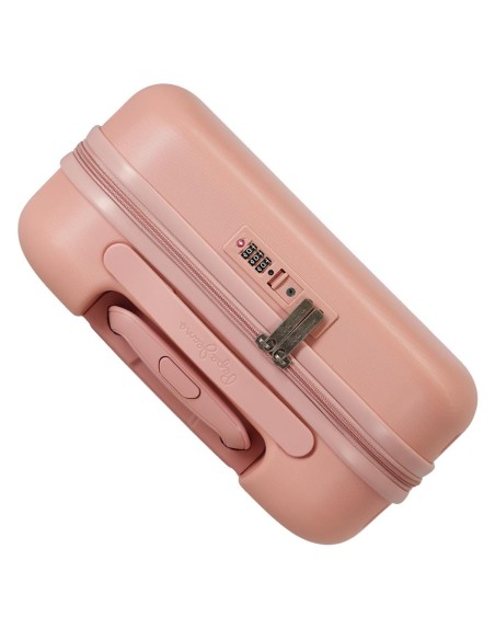 6729124 TROLLEY ABS 55CM.4R.PJL CARINA ROSA CLARO 6729124 TROLLEY ABS 55CM.4R.PJL CARINA ROSA CLARO