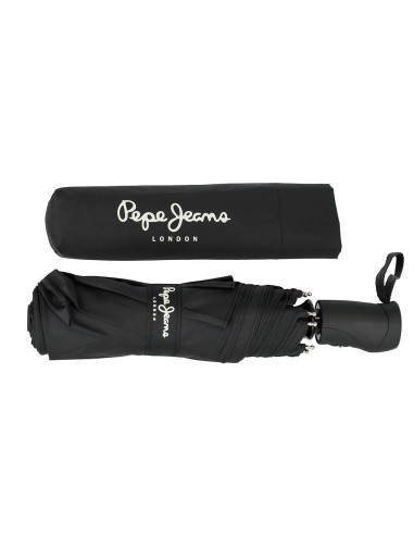 74585P1 PARAGUAS PLEGABLE AUTOM.PJL TEO NEGRO