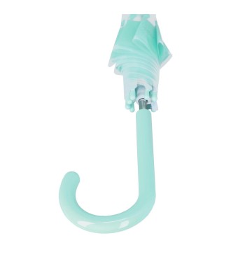 75188P1 PARAGUAS BASTON PEQ.AUTO.PJL EVELIN AZUL CLARO 2